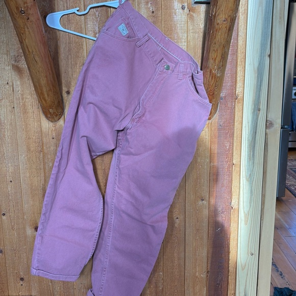 Vintage dusty pink high rise wranglers - Picture 1 of 4